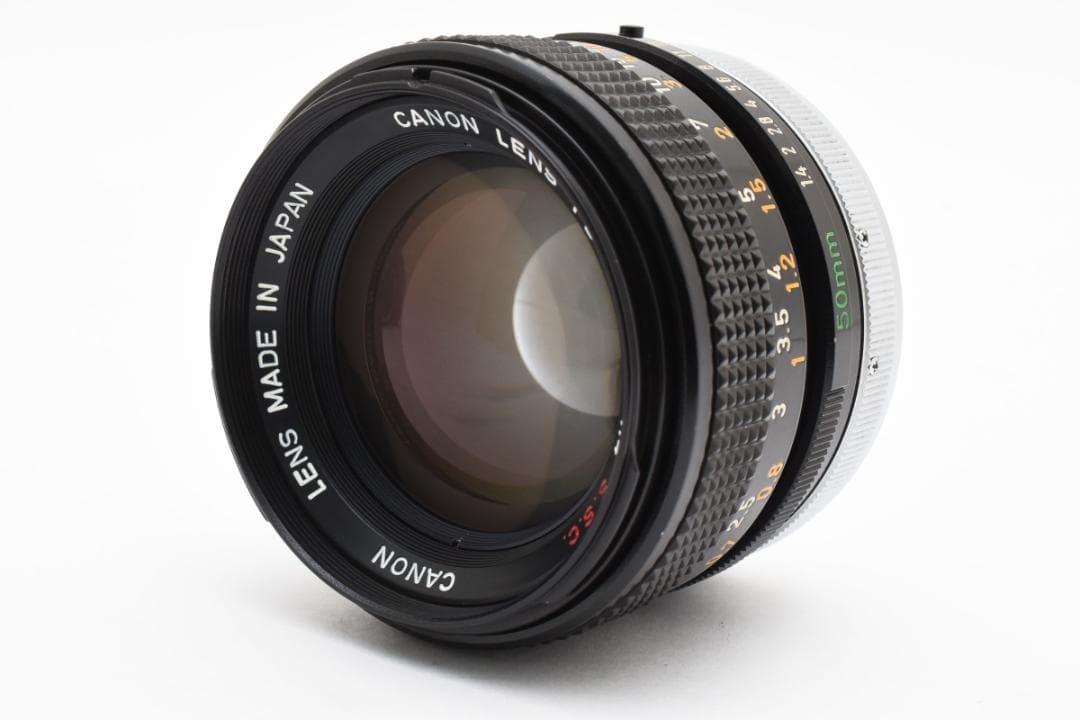 美品☆動作良好☆ Canon キャノン A-1 ブラック レンズ付 8045