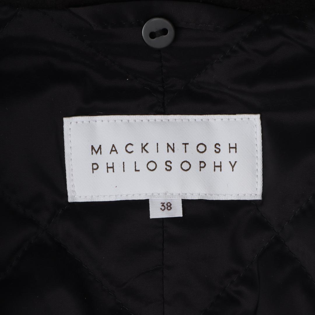 マッキントッシュ フィロソフィー 新品 マッキーノコート 38 レッキスファー
