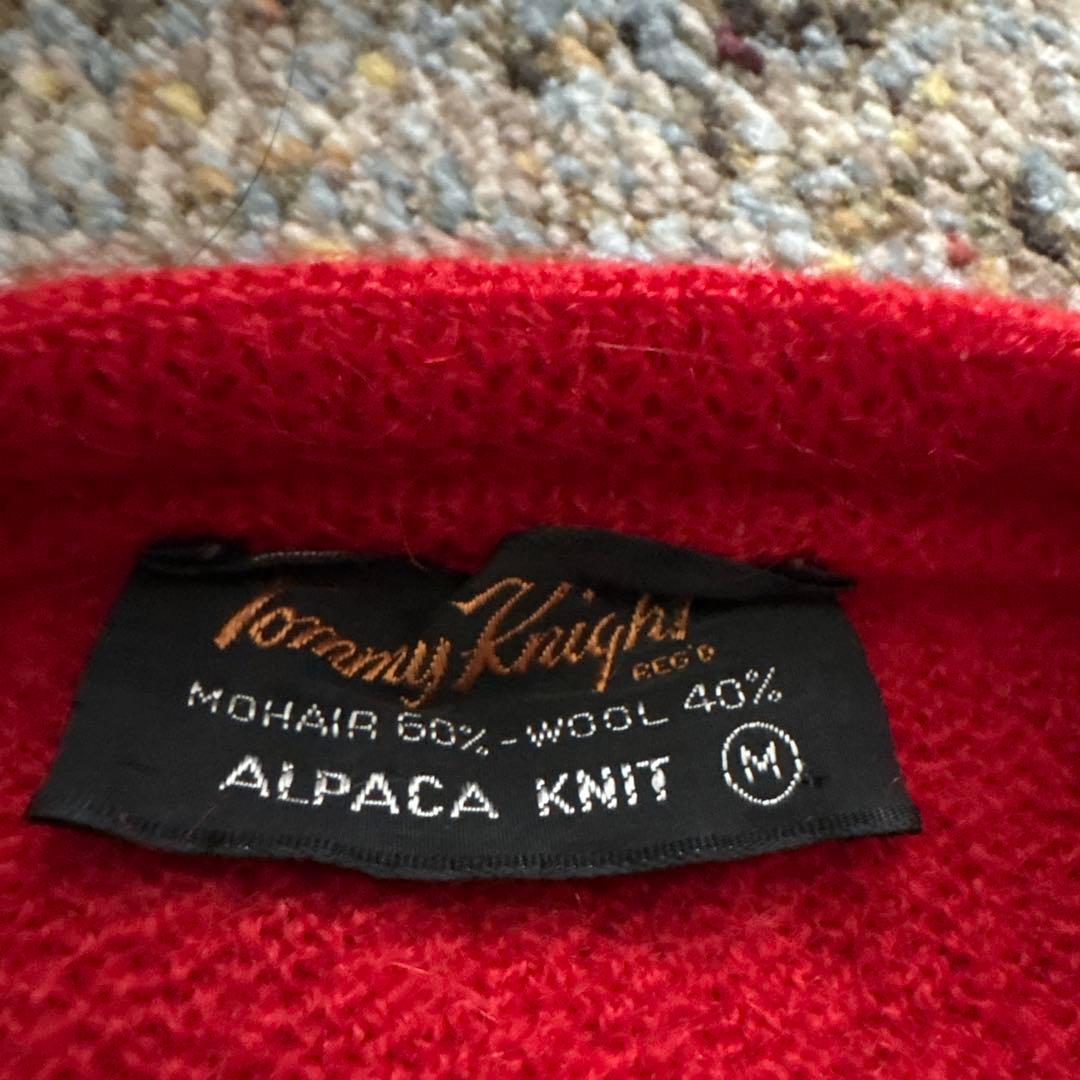 値*！様 【60s〜】モヘアニット　モヘヤ素材　短丈　ジャストサイズ