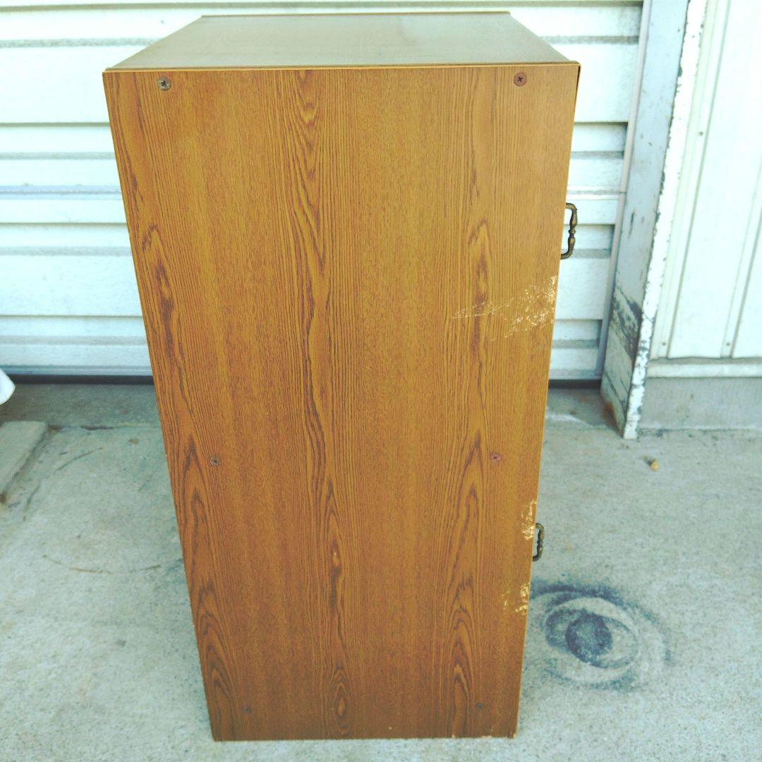 60s? レコードケース ヴィンテージ キャビネット レトロ LP LD