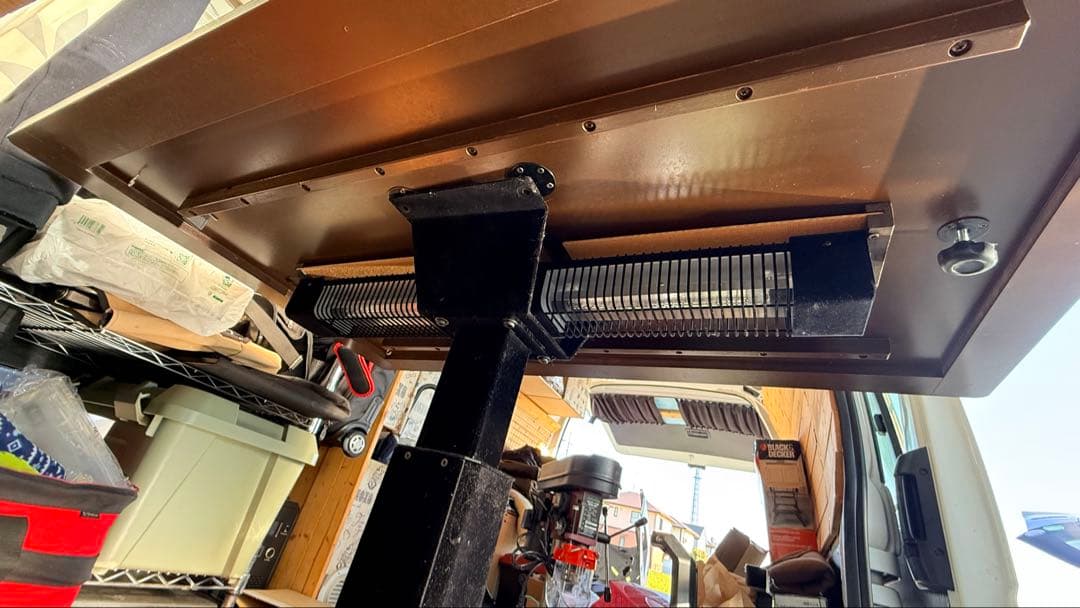 昇降式布団レスヒーターこたつ