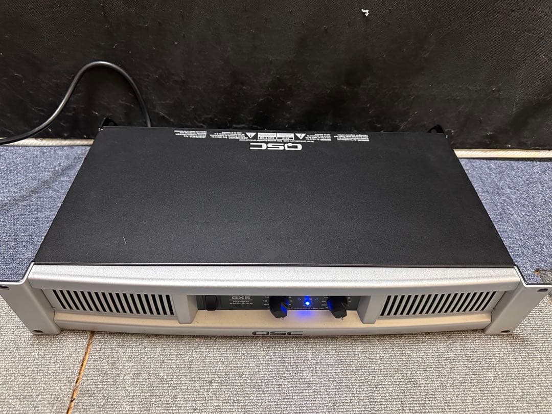 QSC GX5 パワーアンプ PA機器 業務用パワーアンプ