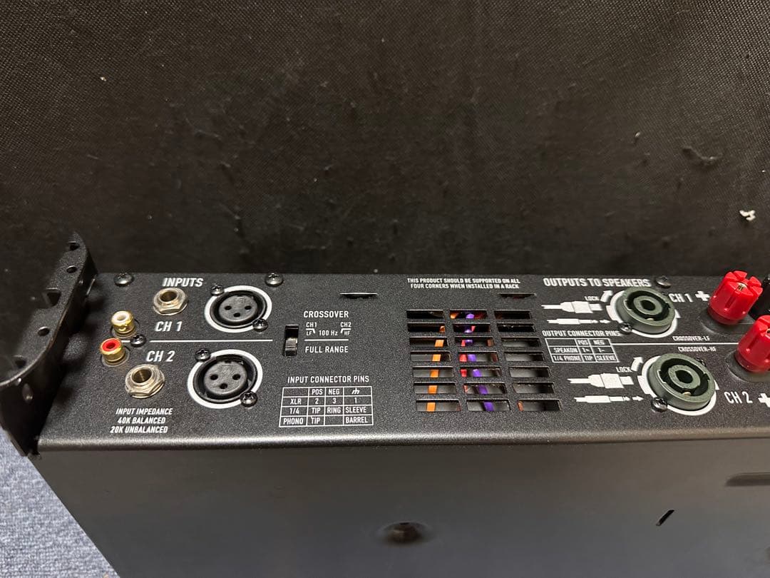 QSC GX5 パワーアンプ PA機器 業務用パワーアンプ