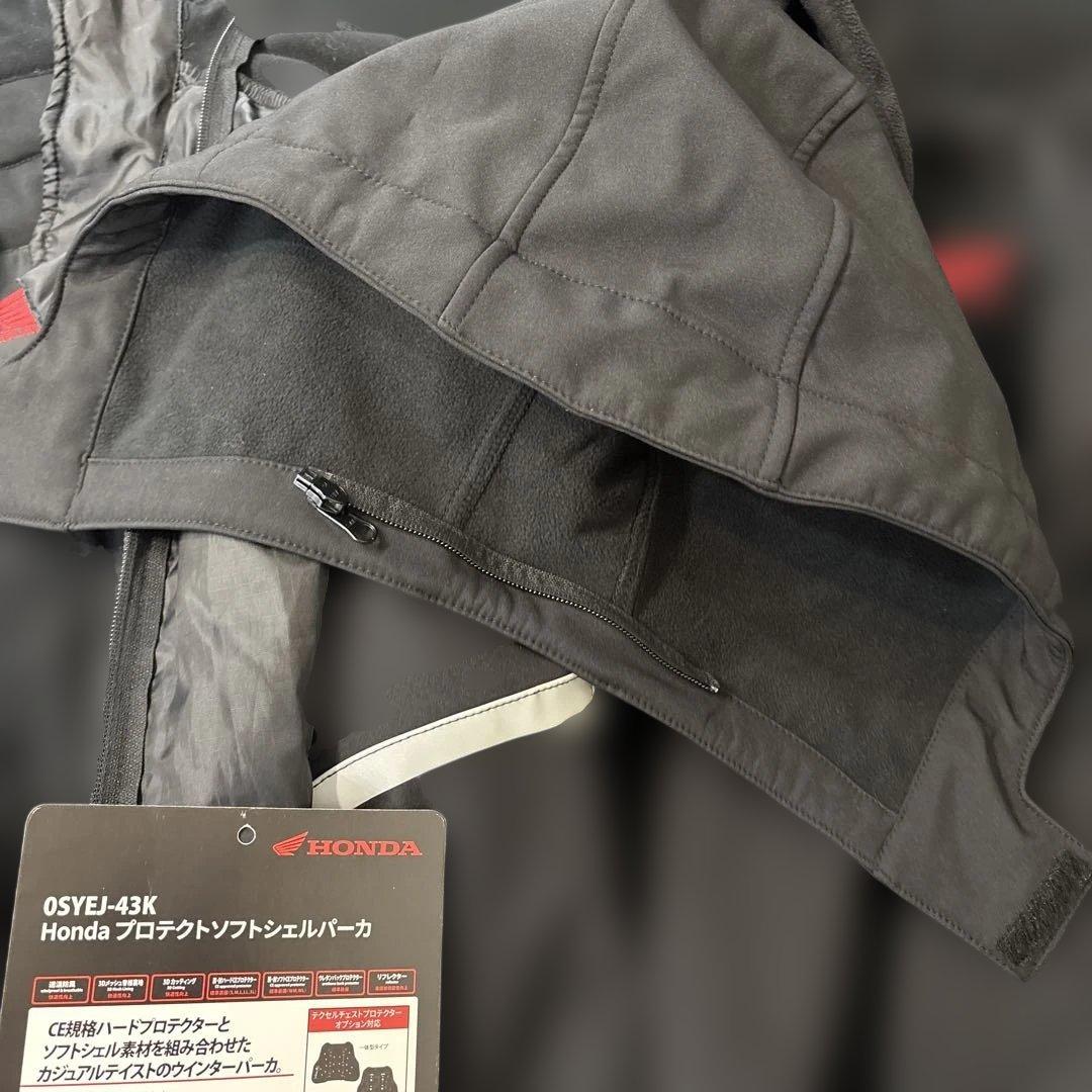 ホンダ プロテクトソフトシェルパーカ ブラック