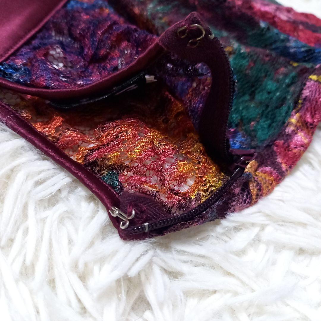 ●良品●　ドルチェ&ガッバーナ　D&G　キャミソール　花柄　レース　マルチカラー