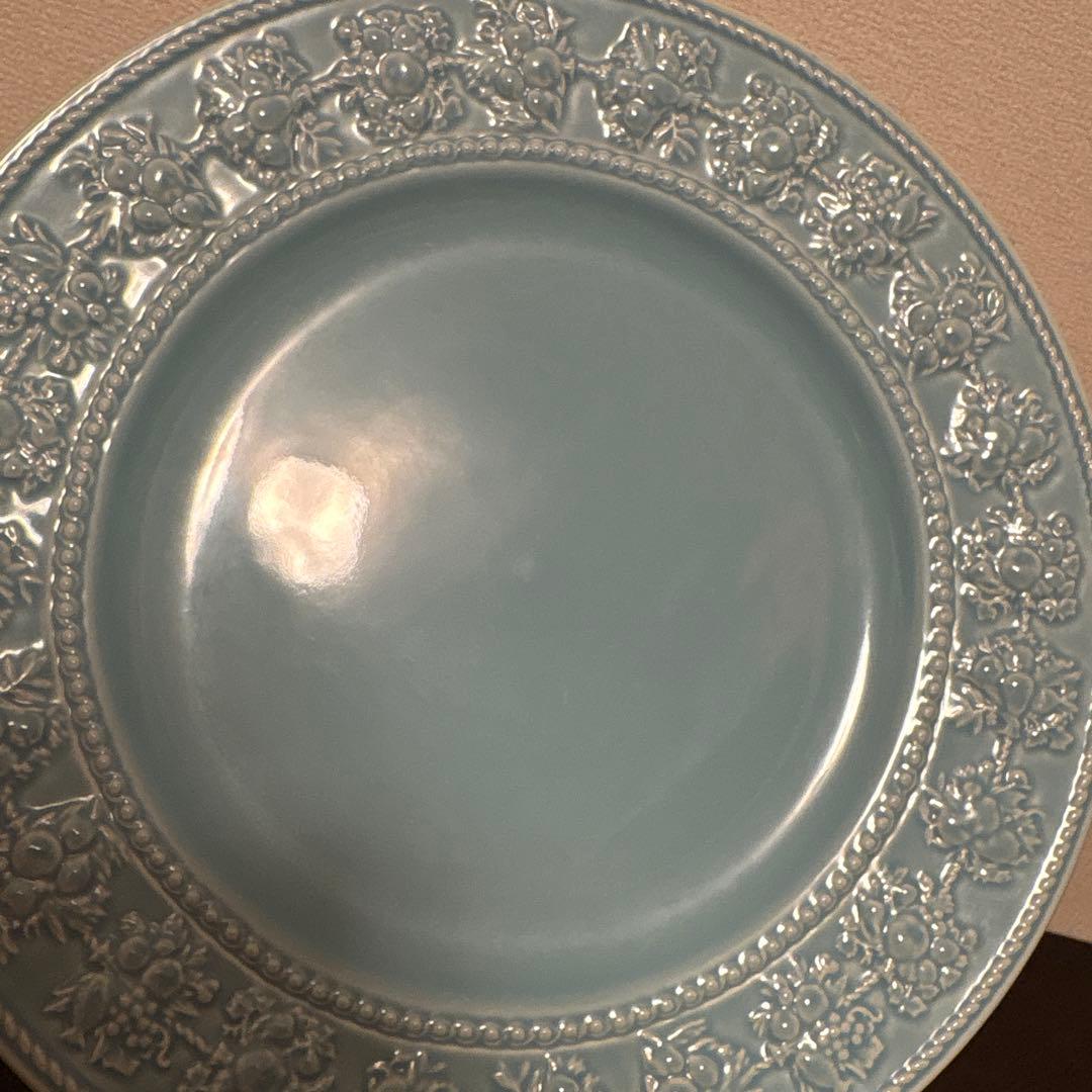 ウェッジウッド　フェスティビティー　ブルー　ディナープレート　27cm