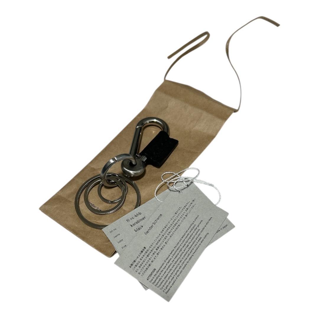 新品 エンダースキーマ Hender Scheme カラビナ キーホルダー 黒
