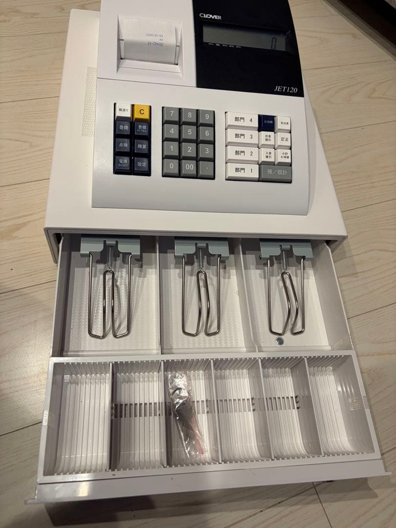 CLOVER JET120 レジスタ　説明書あり‼️