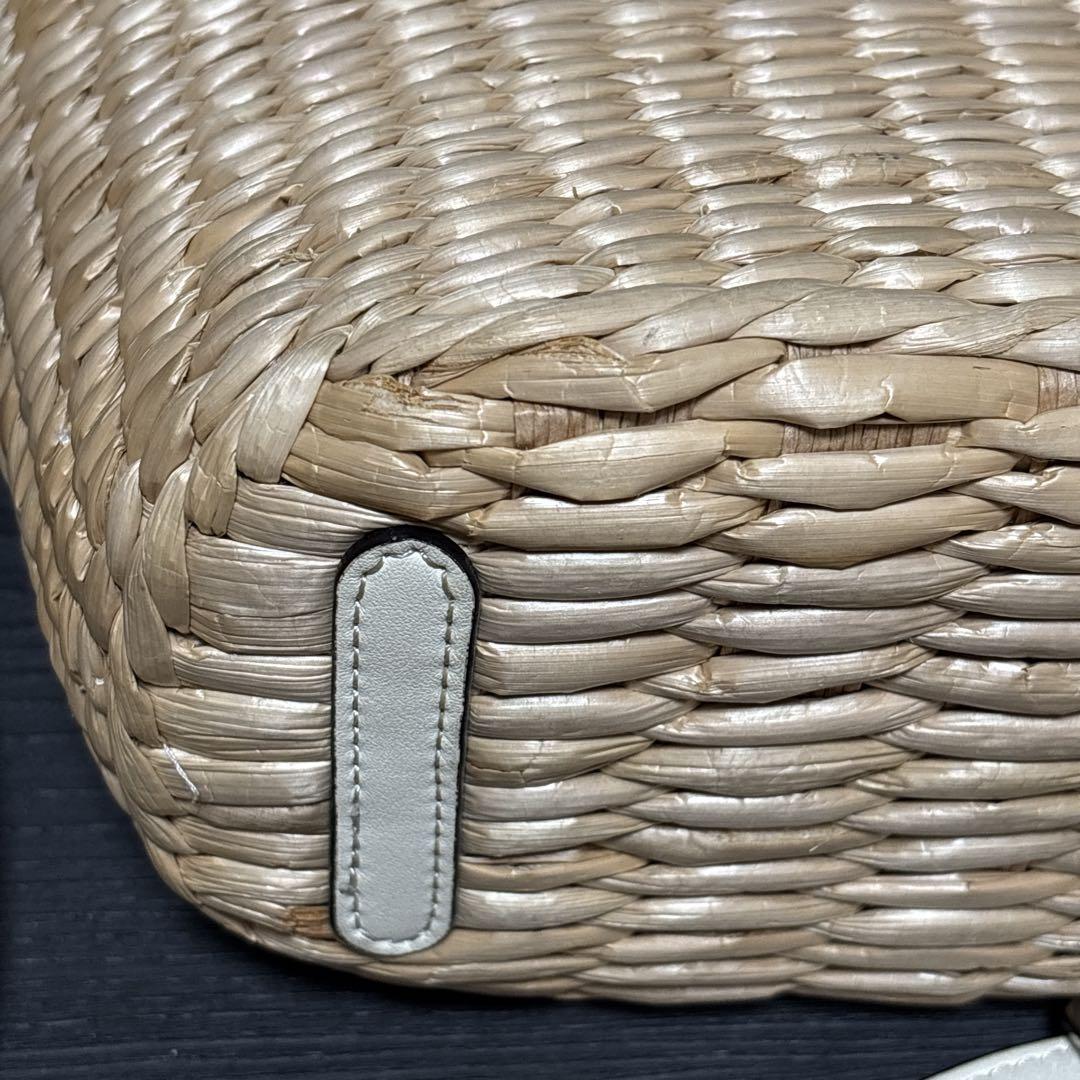 ☆美品☆ローレンラルフローレン2way かごバッグ ショルダーバッグ