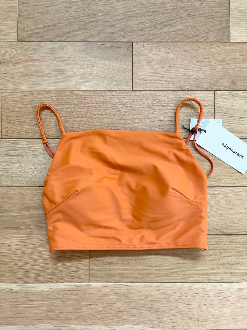 nagonstans 水着 トップスのみ 38 ダークオレンジ