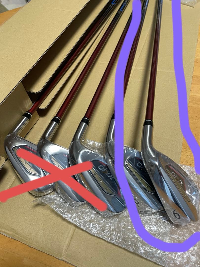 SR ゼクシオ13 ダンロップ 6番アイアン 単品