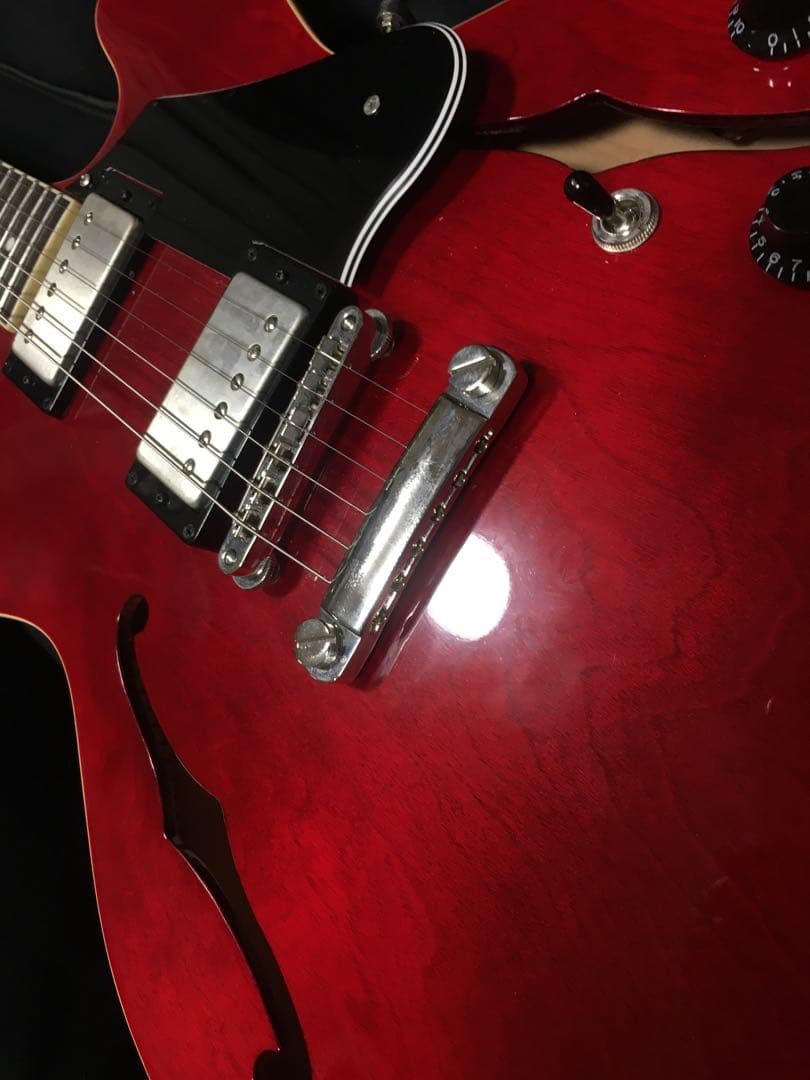 CORT SOURCE【美品！調整済】ES-335 セミアコ ギグバッグ付き