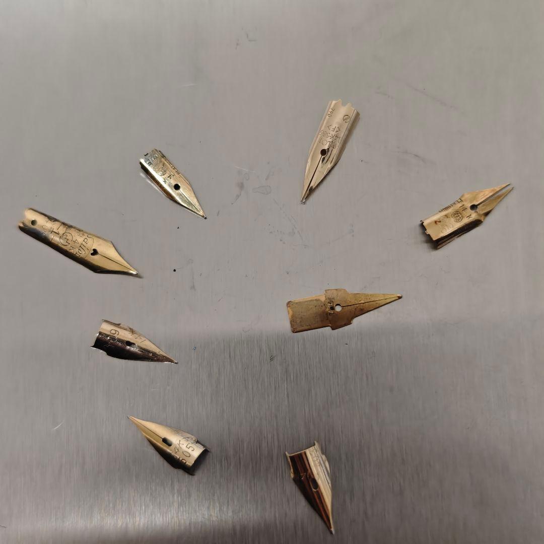 万年筆 ペン先 14K刻印 まとめ 約1.44g