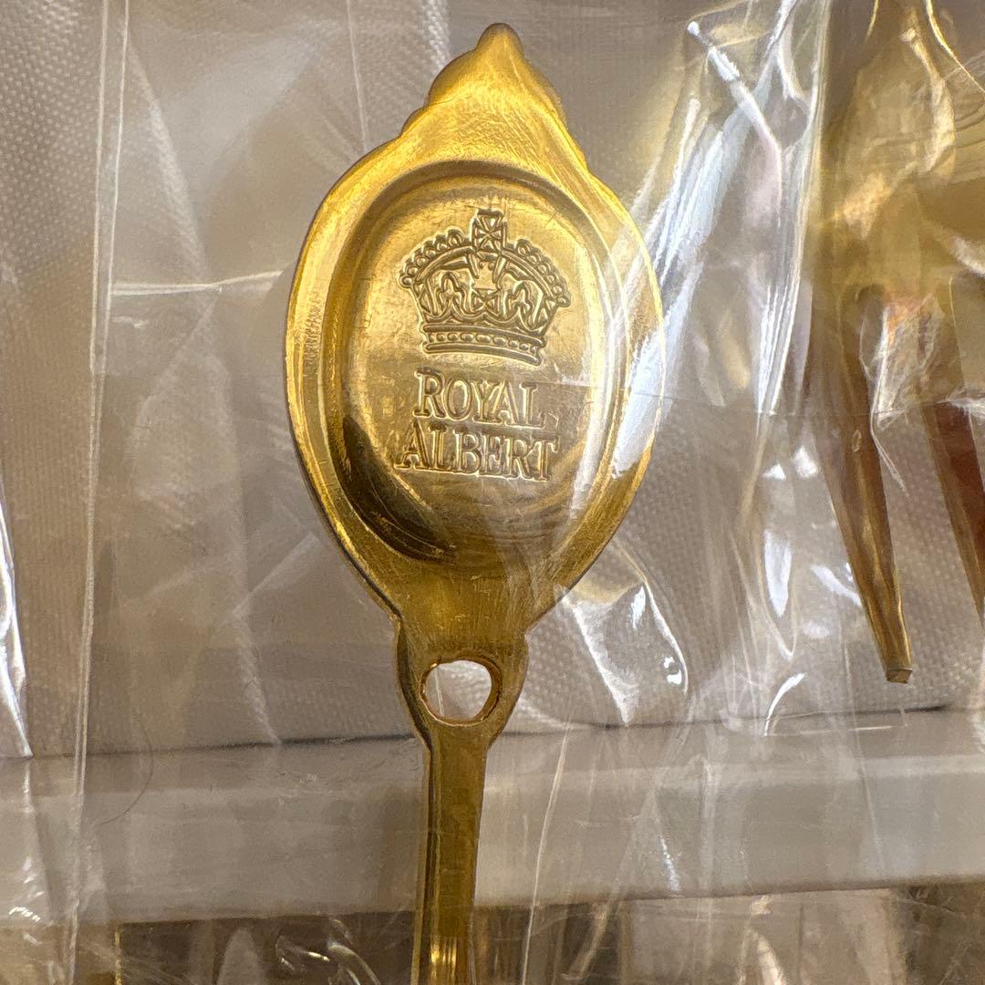 超希少　英国製　新品　未使用　ロイヤルアルバート　OCR スプーン&フォーク