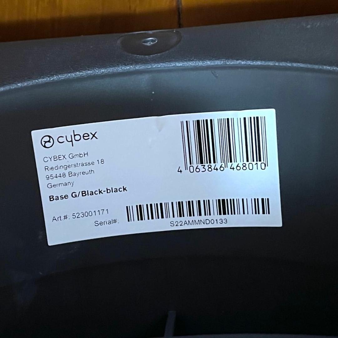 Cybex Base G R129適合　サイベックス ベースG ブラック