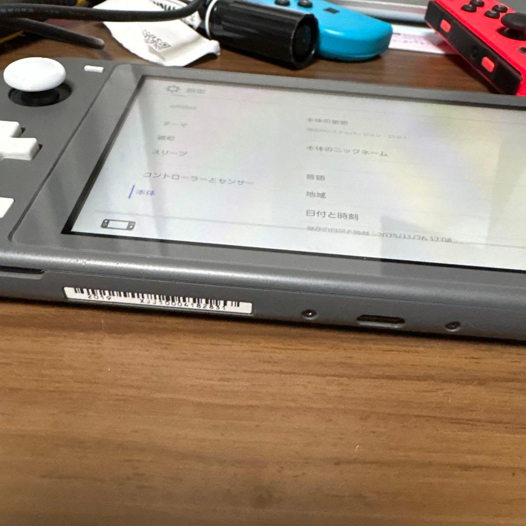 Nintendo Switch Lite グレー　ジャンク
