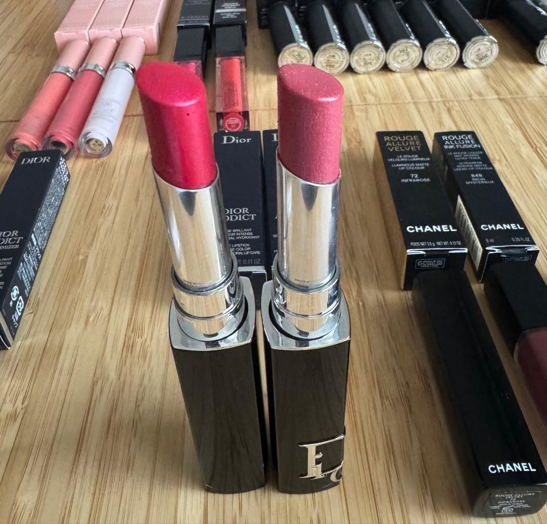 Dior Chanelなどリップセット売り