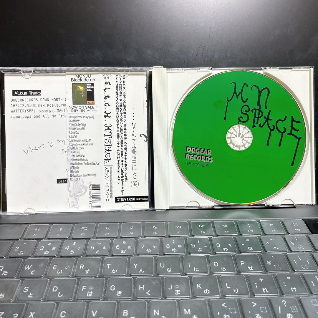 S.L.A.C.K. MY SPACE CD 帯付き　5lack