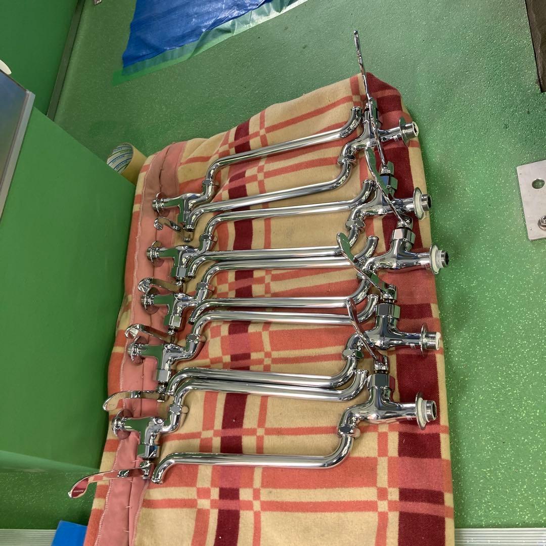 クロームメッキ水栓 10本セット