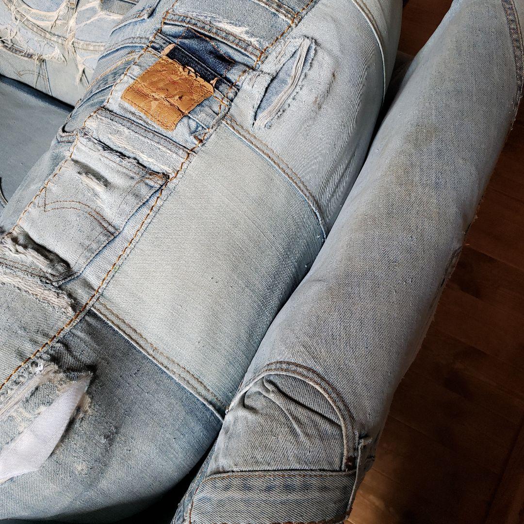 Levi'sデニムソファ