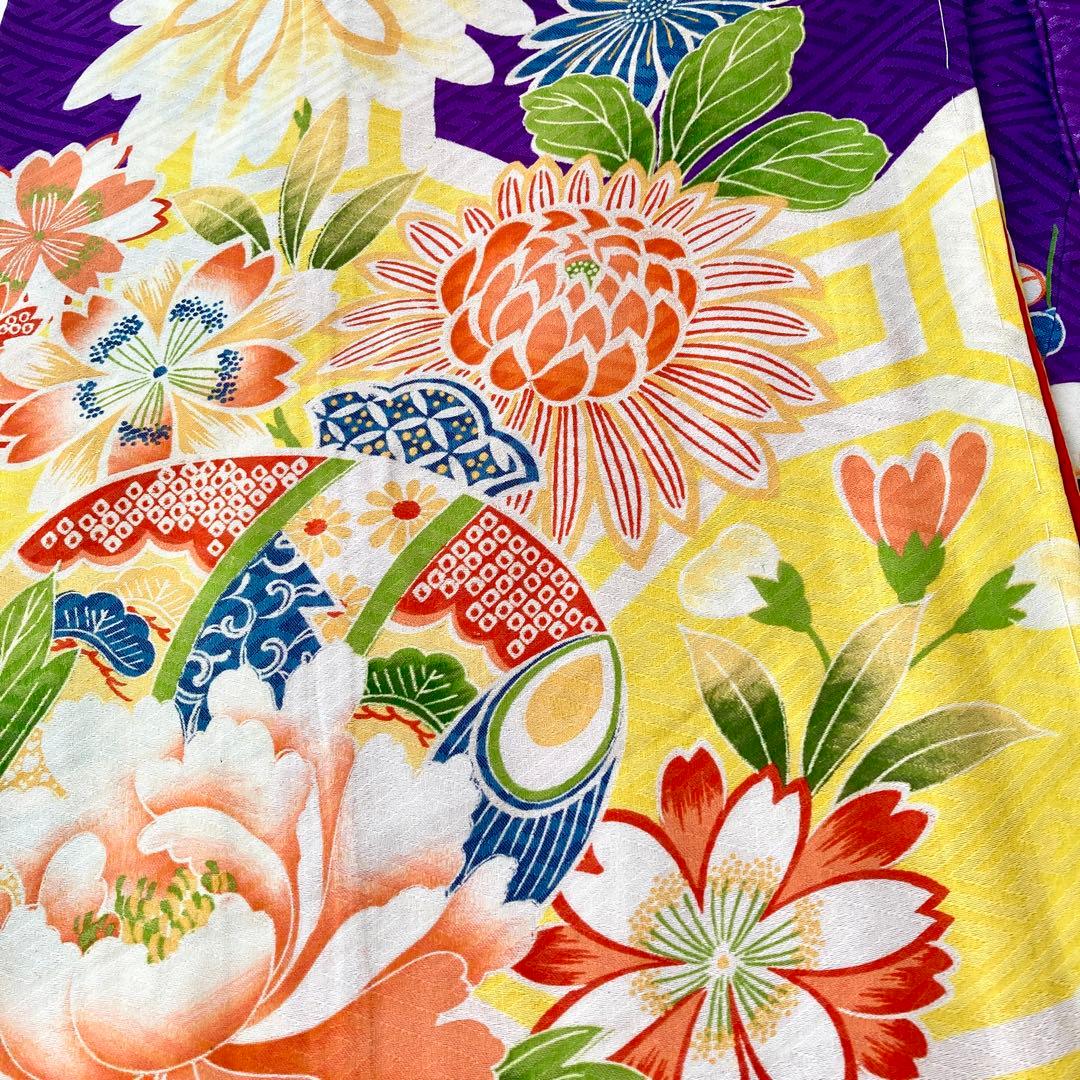 アンティーク　女の子　子供着物　NO5