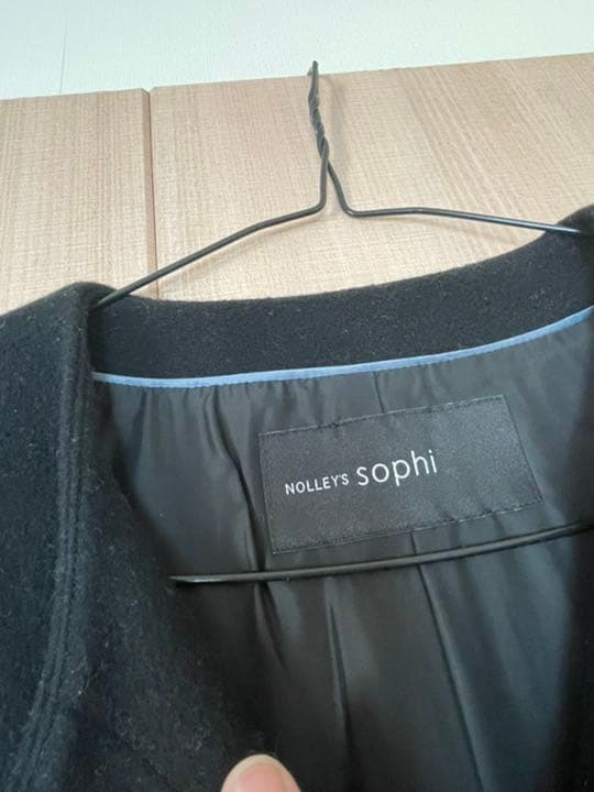 ✴︎美品✴︎ノーリーズ　ソフィ　ノーカラーコート ロングコート