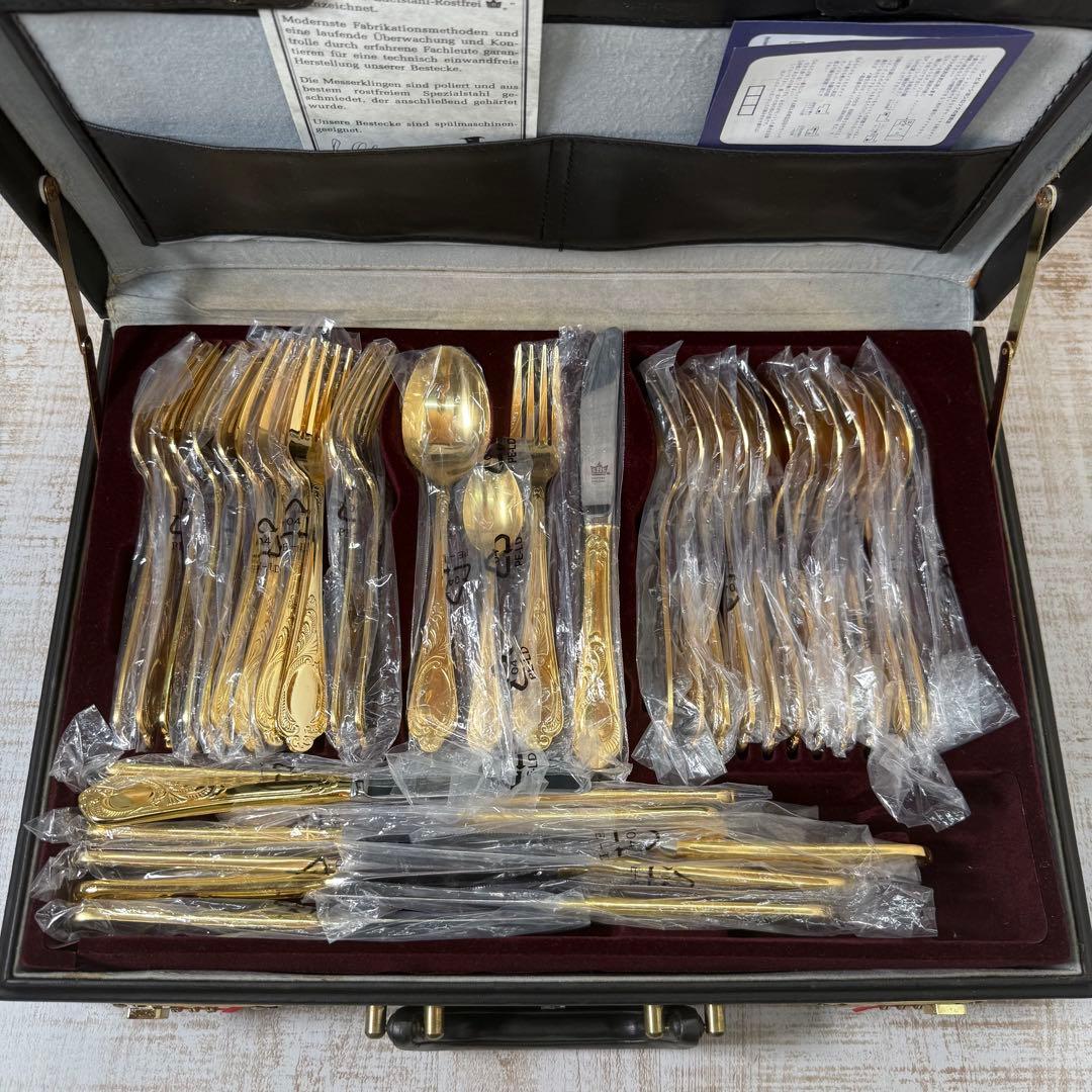 SBS社製　Solingen カトラリーセット （23/24K純金P）ディナー