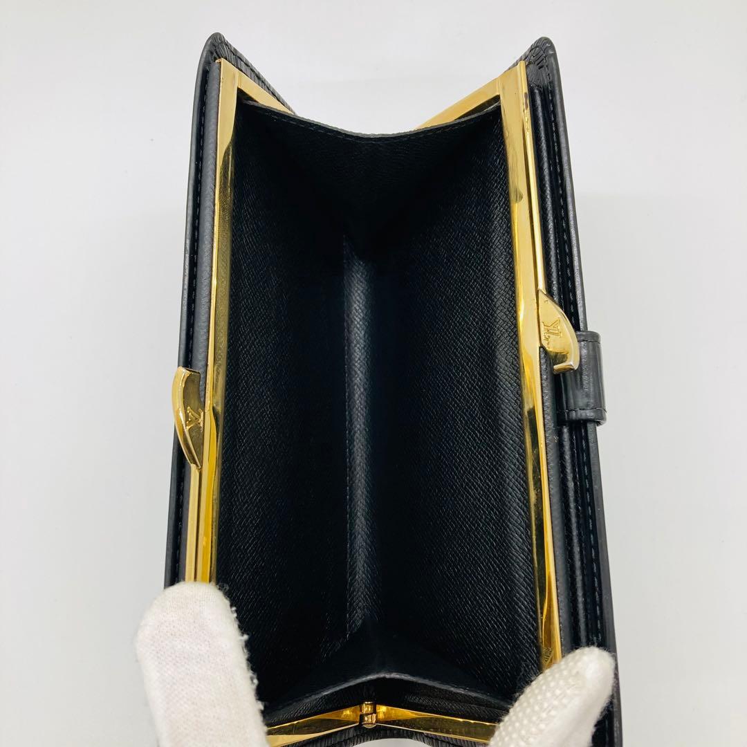 ルイヴィトン LOUIS VUITTONエピノワールポルトビエ 長財布 A876