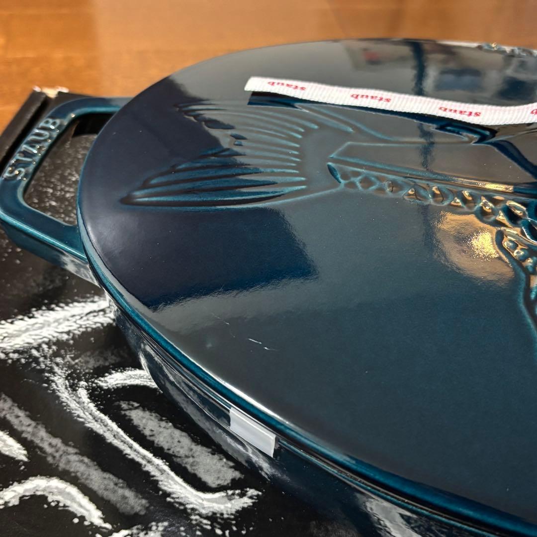 STAUB ストウブ フィッシュシグネチャー オーバルホットプレート ラ・メール