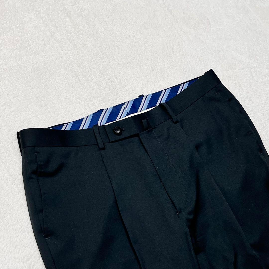 美品『オリヒカ』REDA イタリア生地 セットアップ JKPスーツ グリーン