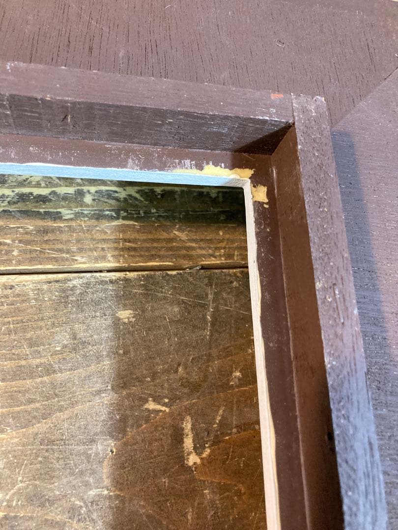 h 額縁　壁掛けインテリア　ヴィンテージ　アンティーク調　木製　ヨーロピアン風