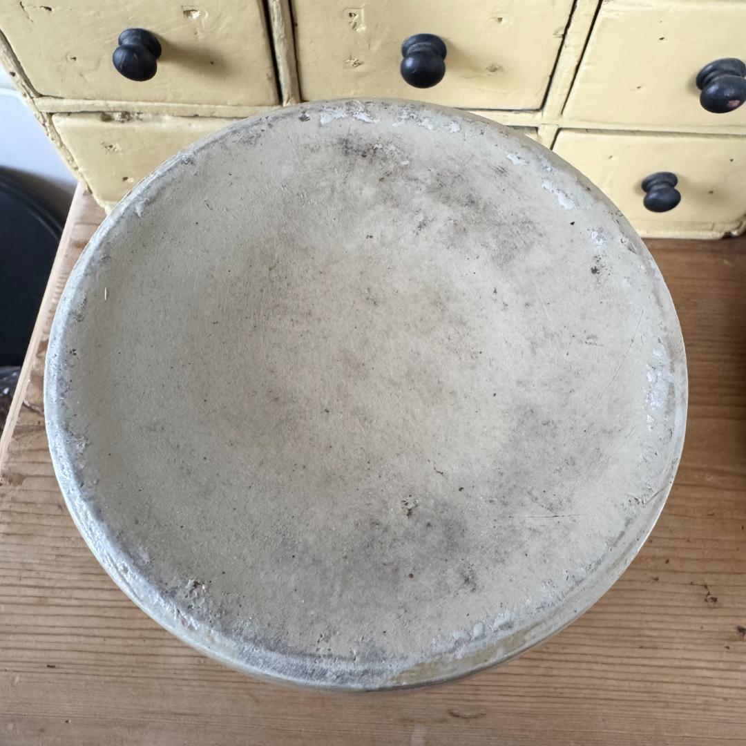 イギリス　アンティーク　陶器　ストーンウェア　ジャー　ボトル　キッチンツール入れ