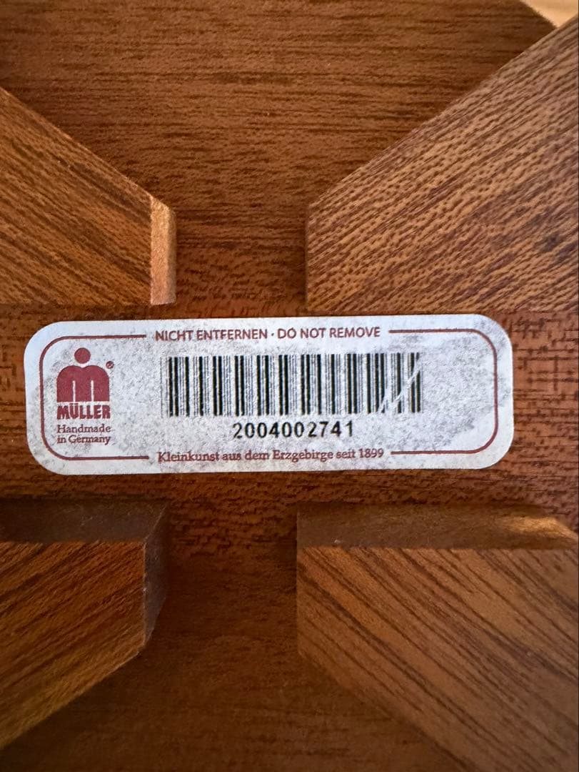 ドイツ製　木製クリスマスピラミッド