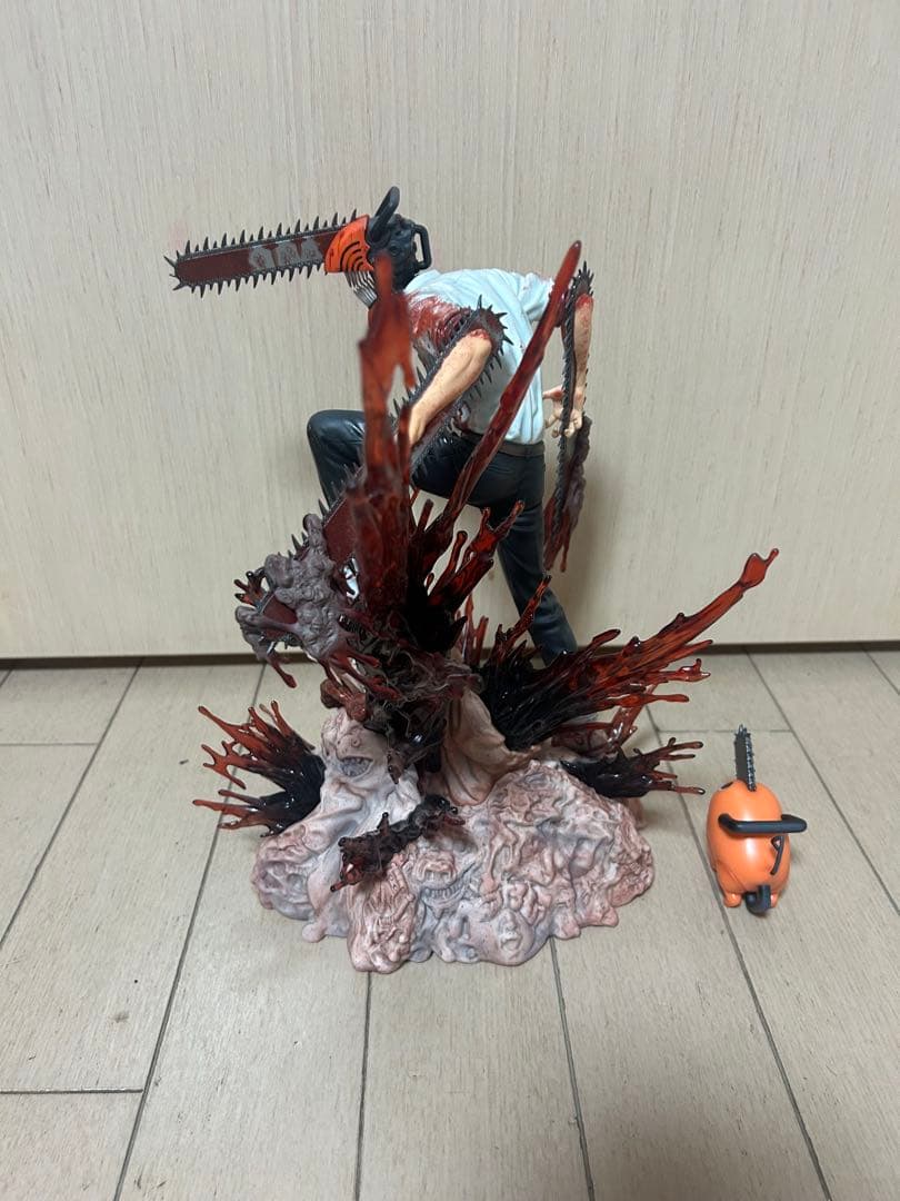 渋谷スクランブル チェンソーマン 1/7 スケール　フィギュア　開封済