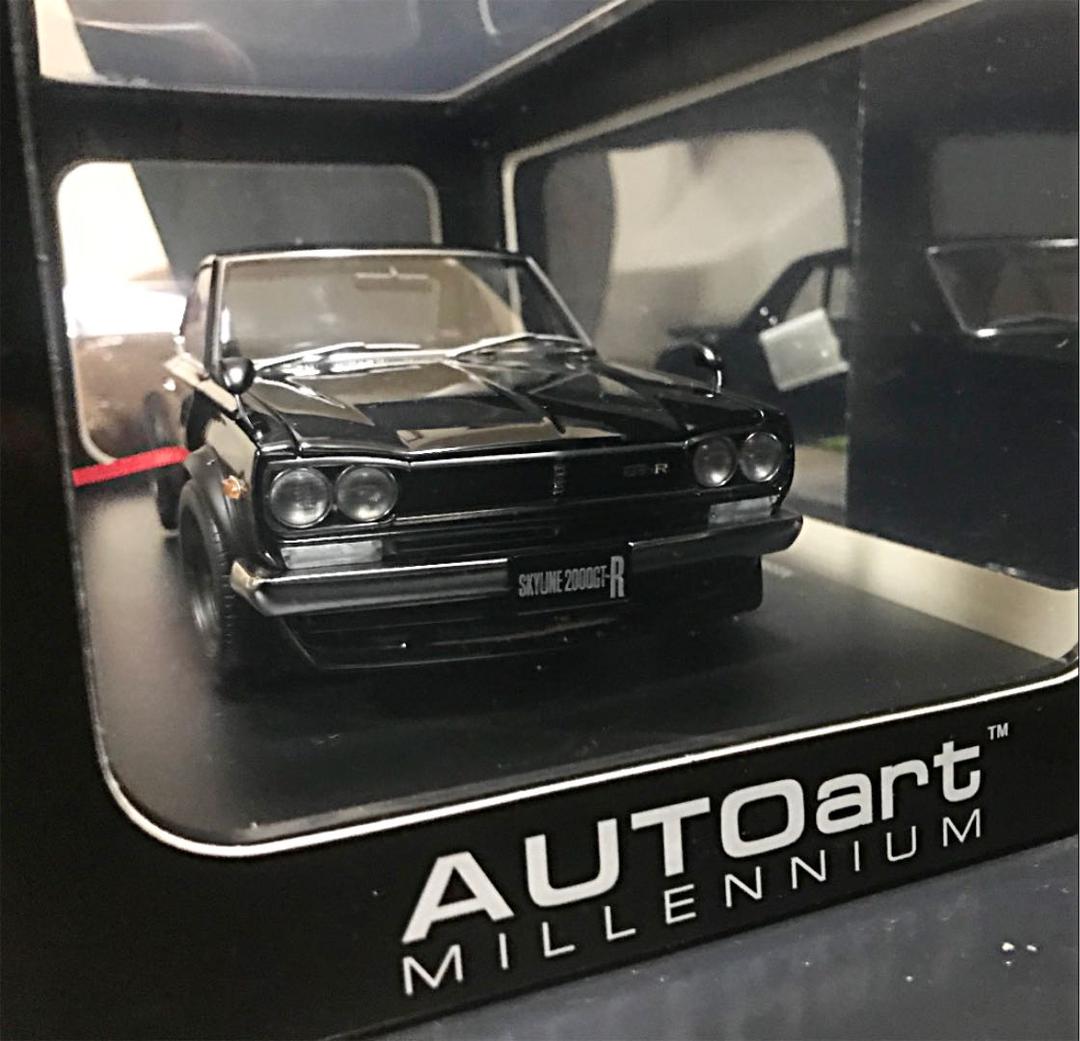オートアート 1/18 GT-R KPGC10 ブラック チューンドバージョン