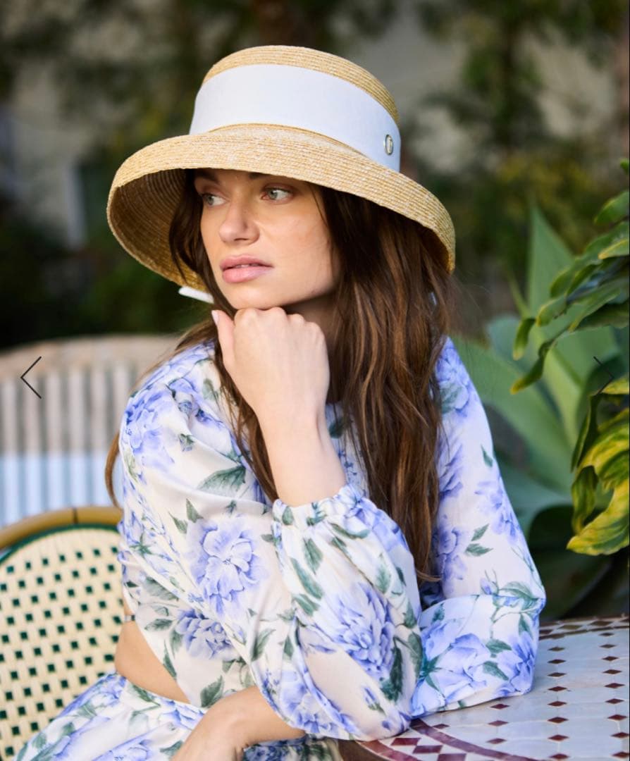 Chapeau d' O シャポードオー 未使用 カサブランカ ブラウン 帽子