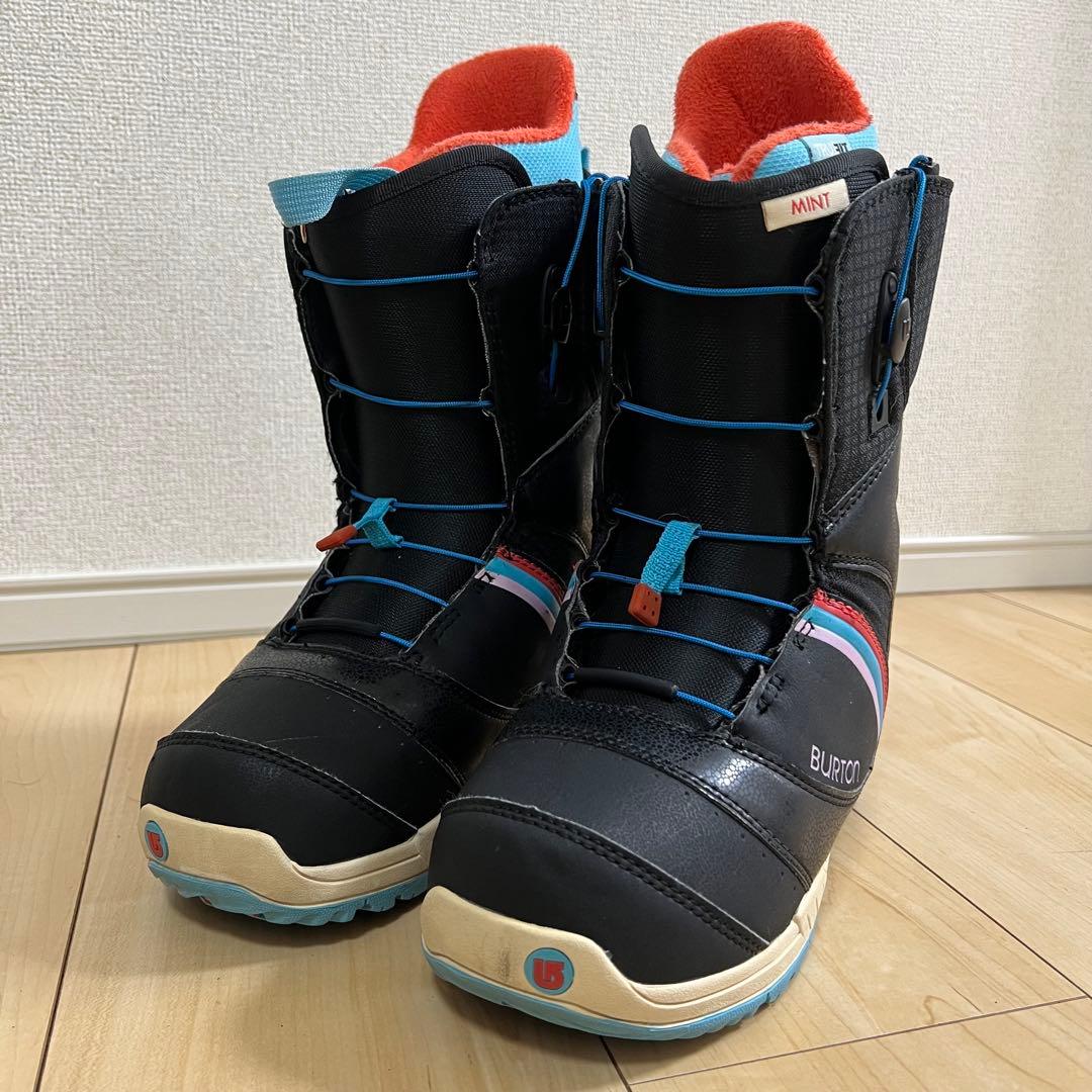 【美品_即日発送】BURTON スノボMINT-ASIAN FIT 23.0cm