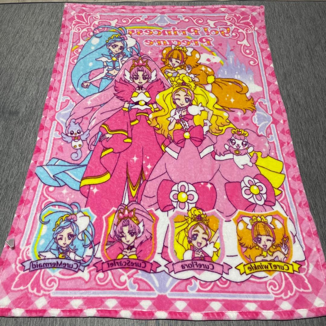 め*さ様 Goプリンセスプリキュア ひざ掛け毛布　100×140cm