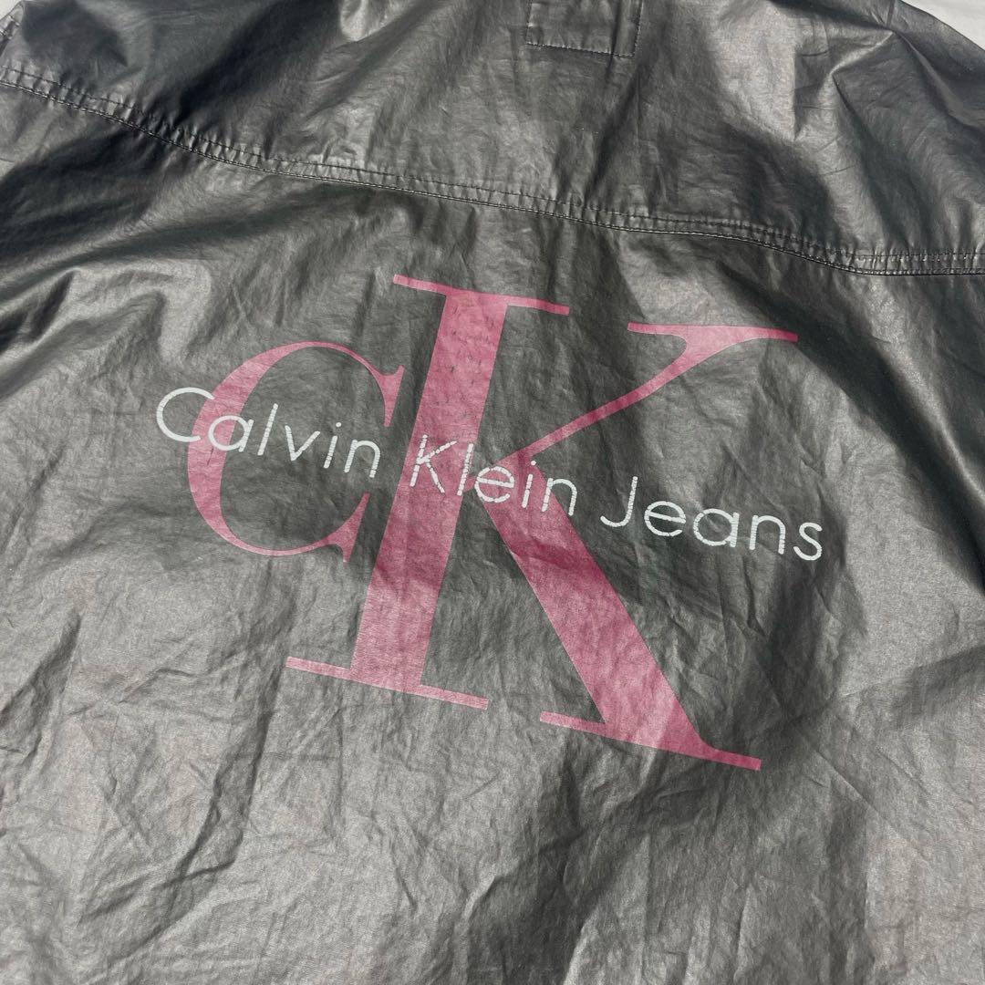【名作】90s カルバンクライン　ジャケット　ヴィンテージ y2k テック系