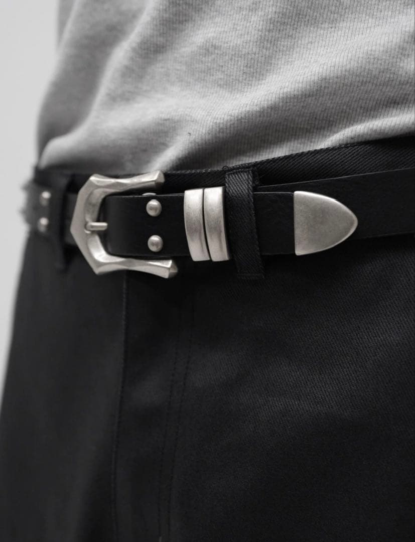 【CS】STUDS LEATHER BELT