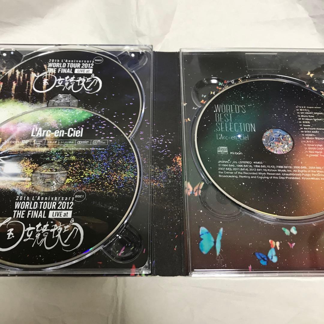 DVD★ラルク/20th L'Anniversary WORLD バンコクCD