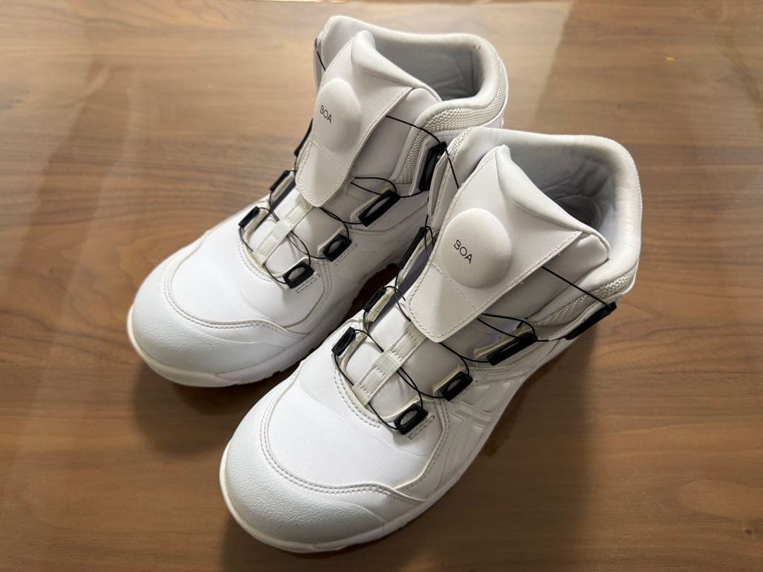 asics アシックス 安全靴 ウィンジョブ CP304 限定ホワイト 25.5