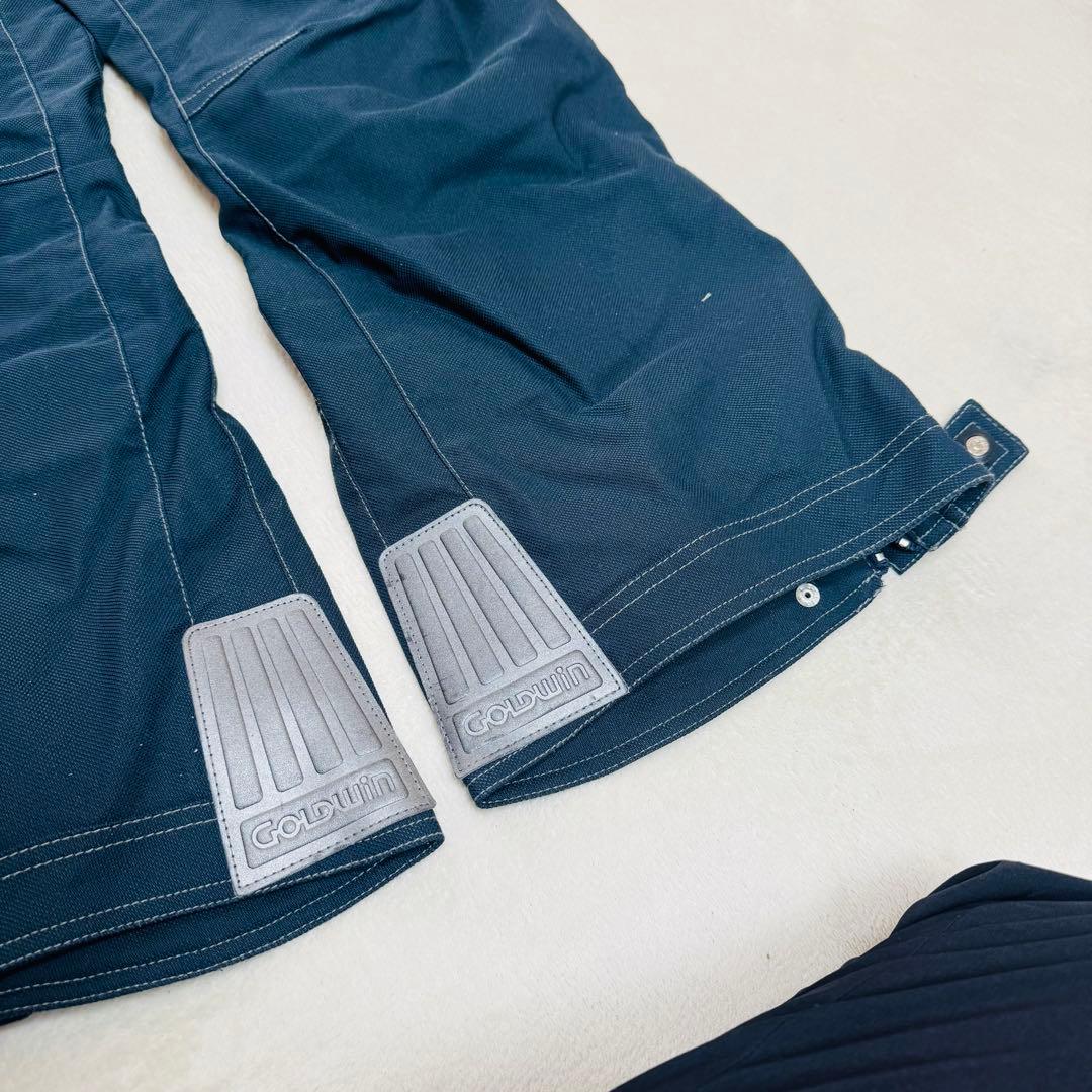 ゴールドウイン　スキーウェア　紺黄色　L 男性用　手袋プレゼント