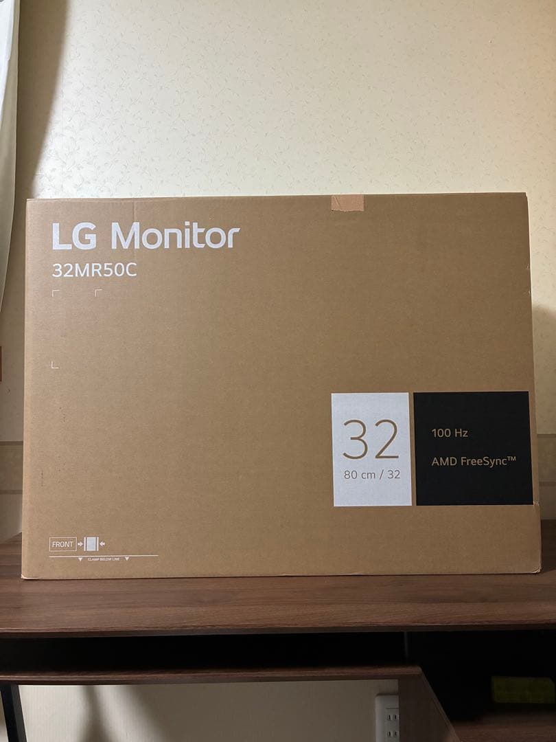 LG 31.5インチ フルHD 曲面モニター 32MR50C-B