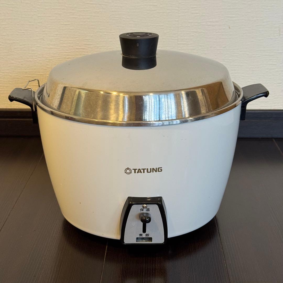 大同電鍋　Lサイズ　オールステンレス製モデルTATUNG 炊飯器