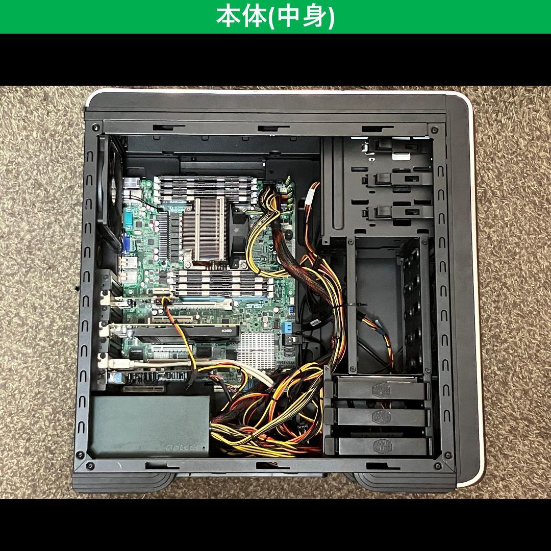 PC 12コア24スレッド Quadro M2000 メモリ64GB win11