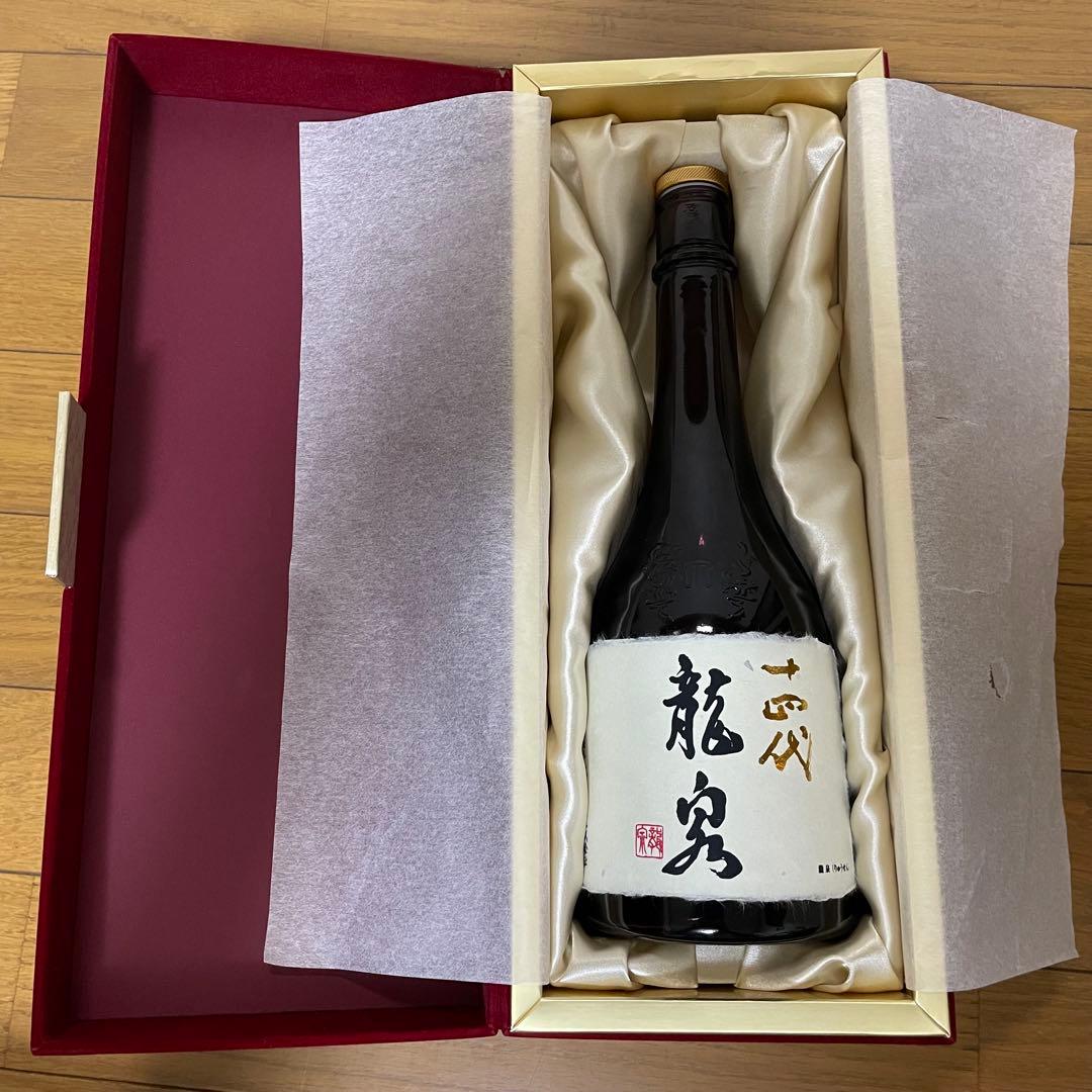 十四代 龍泉 未洗浄品 2024年【空瓶】化粧箱付き