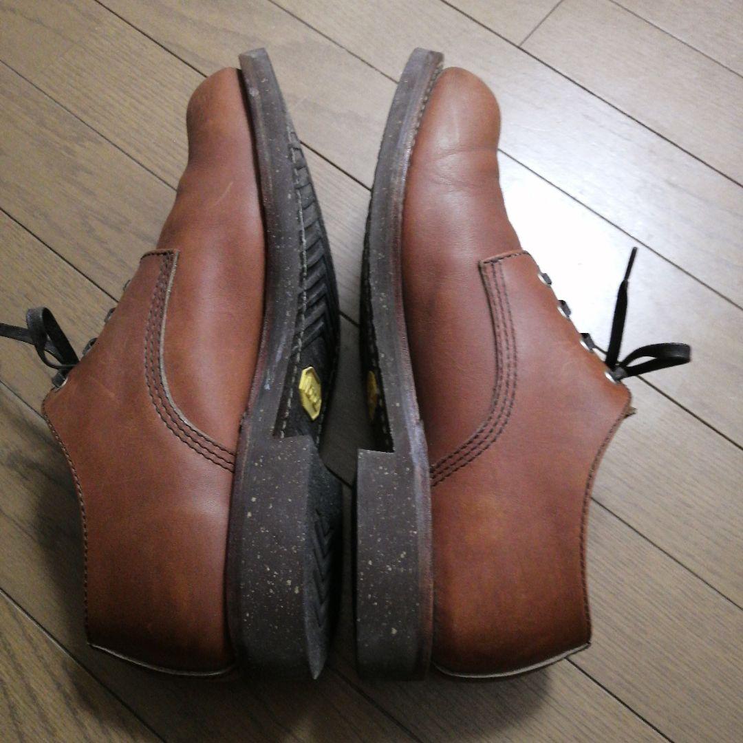 【美品】Danner vibram ブラウン レースアップ　8(26)cm