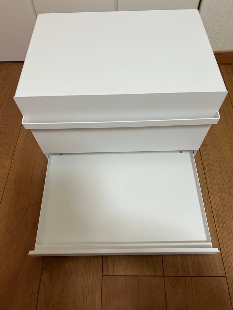 山崎実業　ブレッドケース　タワー　引き出し型2段