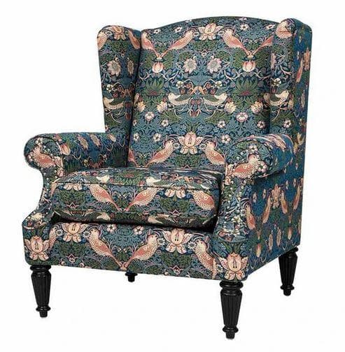 シングルソファ いちご泥棒 ジェニファーテイラー 36029AC-VI02